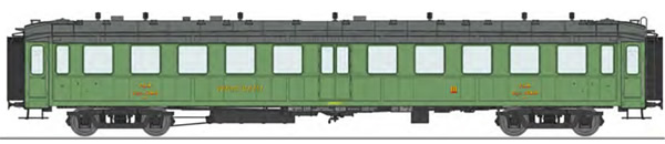 REE Modeles VB-367 - French PLM Railroad BACALAN Coach Buffet C4s12418 PLM Era II